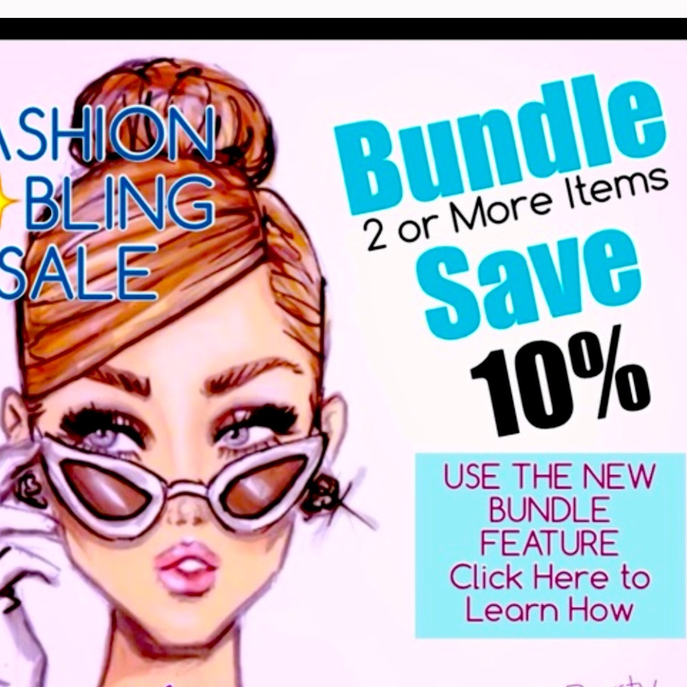 Bundle TWO or more items for 10% off additional discount off future purchases‼️